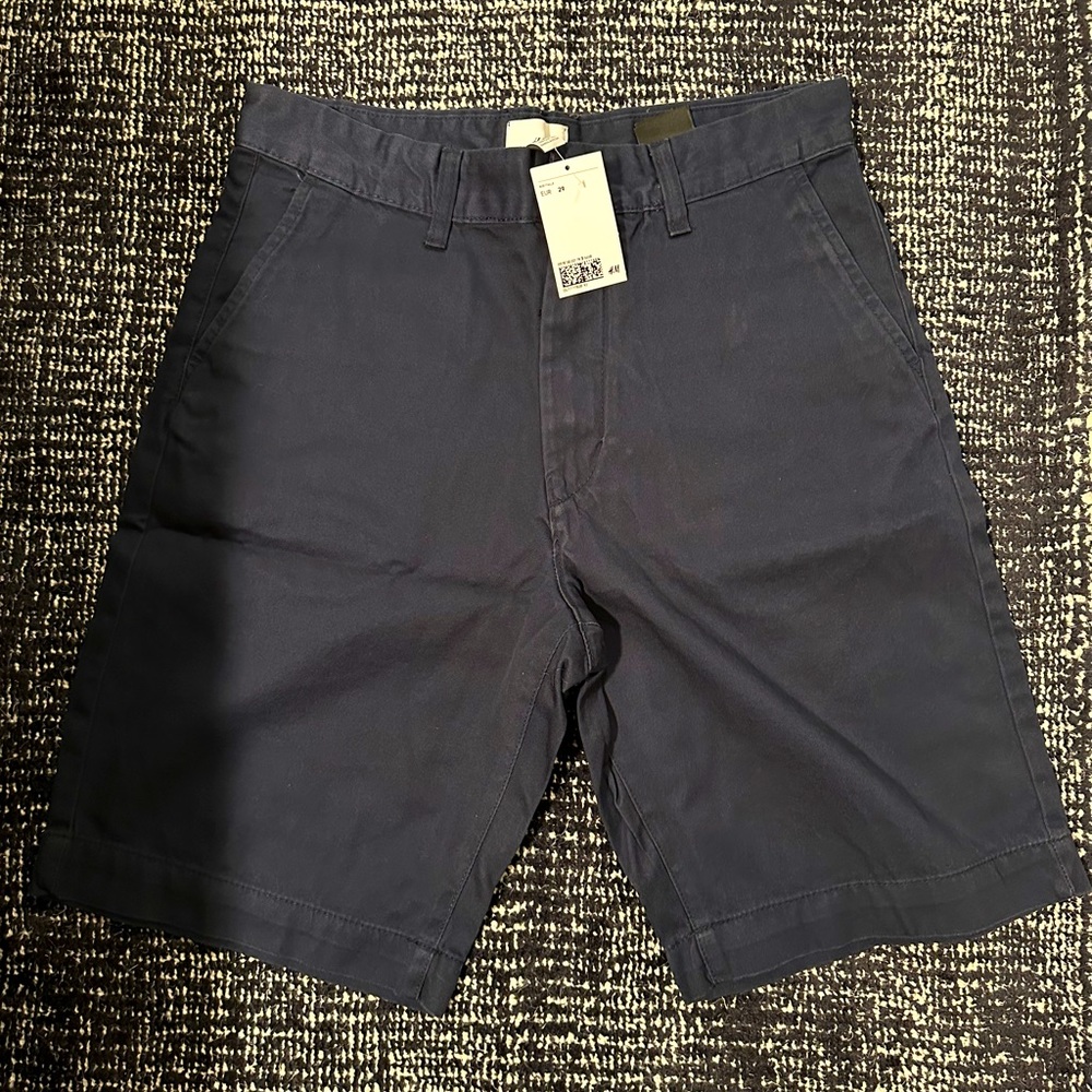 H&M Cotton Chino Shorts NWT